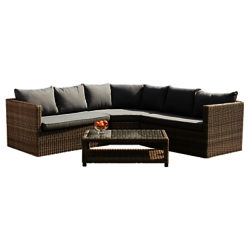 Royalcraft Wentworth Lounge Set with Coffee Table